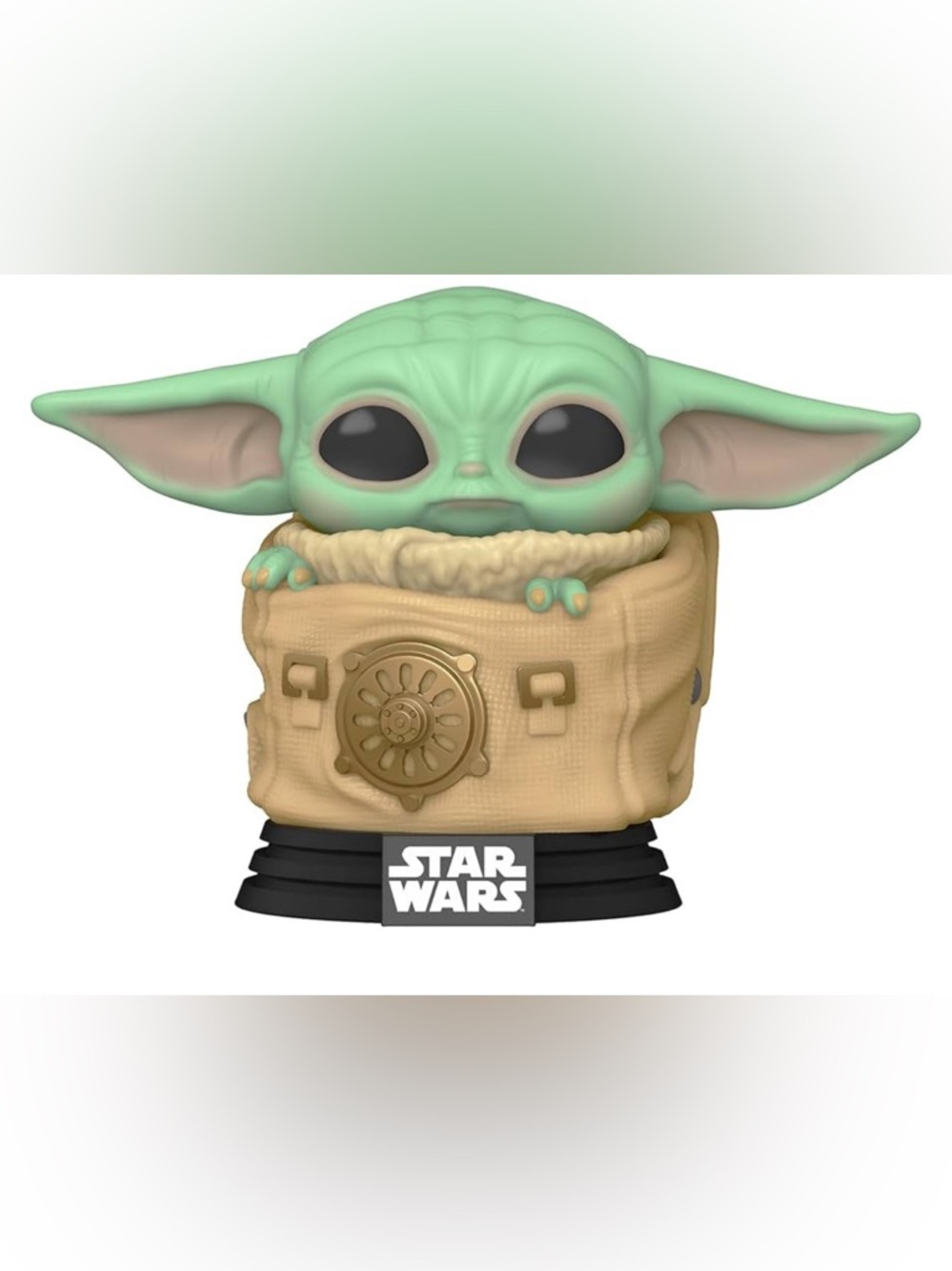 Funko Pop! Star Wars: The Mandalorian Toy, The Child Grogu in a Bag